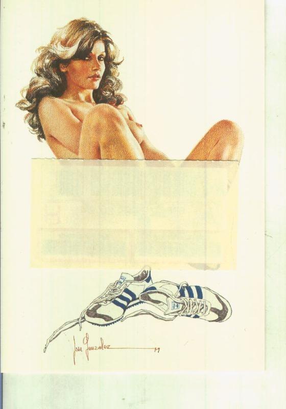 Norma: Postal 000480: Chicas y Deportes de Pepe Gonzalez modelo 4: Footing