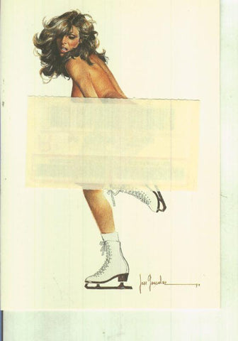 Norma: Postal 000480: Chicas y Deportes de Pepe Gonzalez modelo 2: patinaje