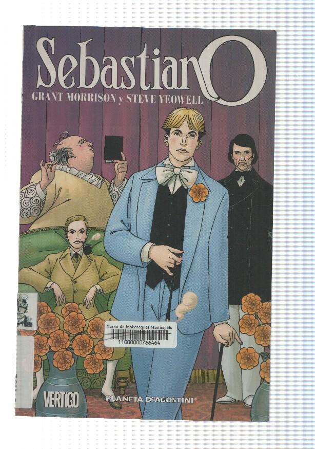 Comic: Sebastian. De Grant Morrison y Steve Yeowell - The yellow book