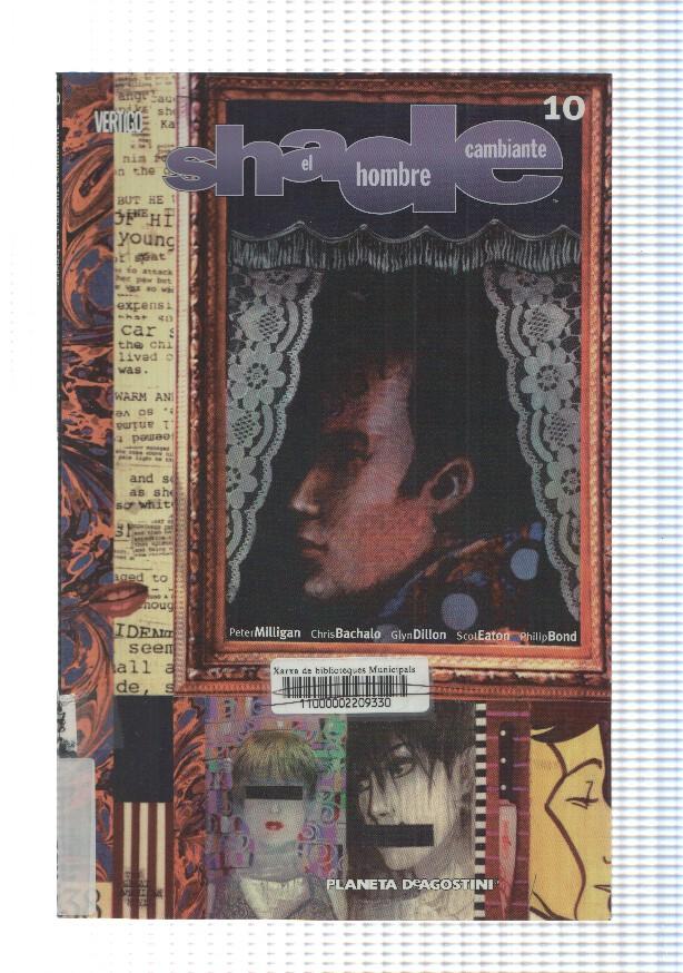 Comic, Vertigo: Shade num 10 (num 1 interior) el hombre cambiante - El niño de la pasion 2a parte. Peter Milligan