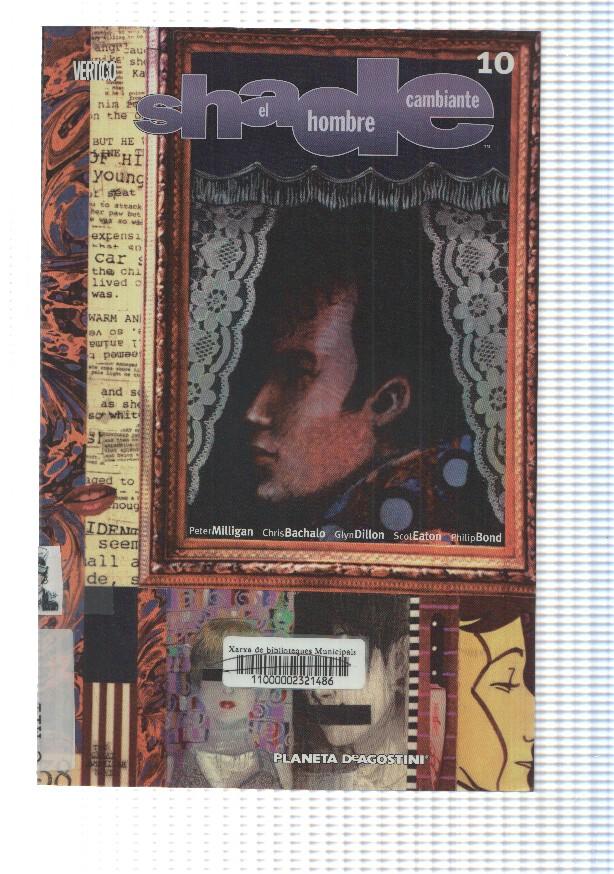 Comic, Vertigo: Shade num 10 (num 2 interior) el hombre cambiante - El niño de la pasion 2a parte. Peter Milligan