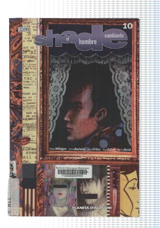 Comic, Vertigo: Shade num 10 (num 3 interior) el hombre cambiante - El niño de la pasion 2a parte. Peter Milligan