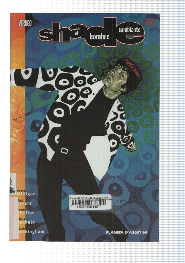 Comic, Vertigo: Shade num 13 el hombre cambiante - A season in hell part 5. Peter Milligan
