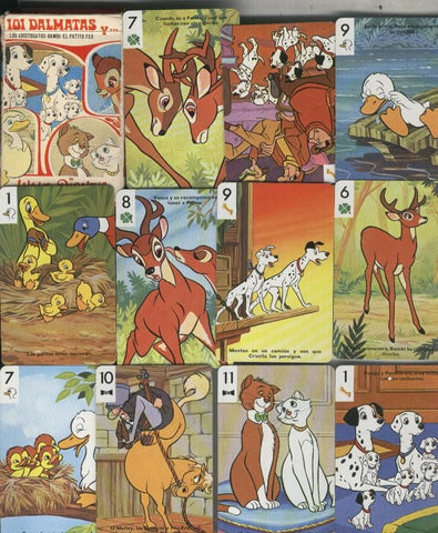 Juego de cartas: 101 Dalmatas