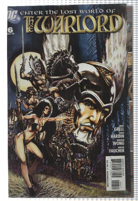 DC: The Warlord num 6. Write and illustrated by Mike Grell