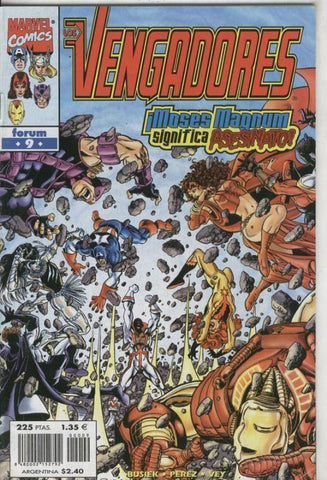 Los Vengadores volumen 3 Heroes Return numero 09: el villano que cayo en desgracia con la tierra