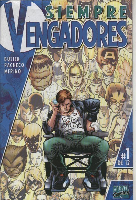 Siempre Vengadores numero 01: Destino hecho manifiesto (leve subrayado en alguna parte del credito)