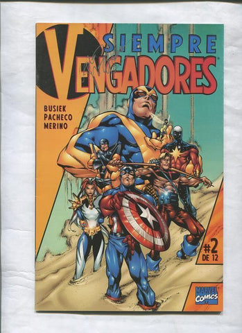 Siempre Vengadores numero 02: Es el momento de que todos los hombres buenos (leve subrayado en alguna parte del credito)