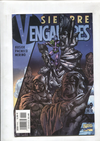 Siempre Vengadores numero 09: (leve subrayado en alguna parte del credito)
