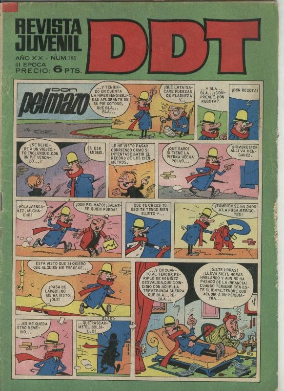 DDT tercera epoca numero 185: Don Pelmazo