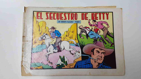 Valenciana: Roberto Alcazar dos en 1 numero 071: El secuestro de Betty, La gran carrera