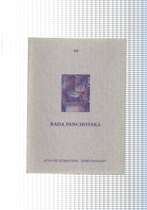 Aula literaria Jose Cadalso num. 064: Rada Panchovska