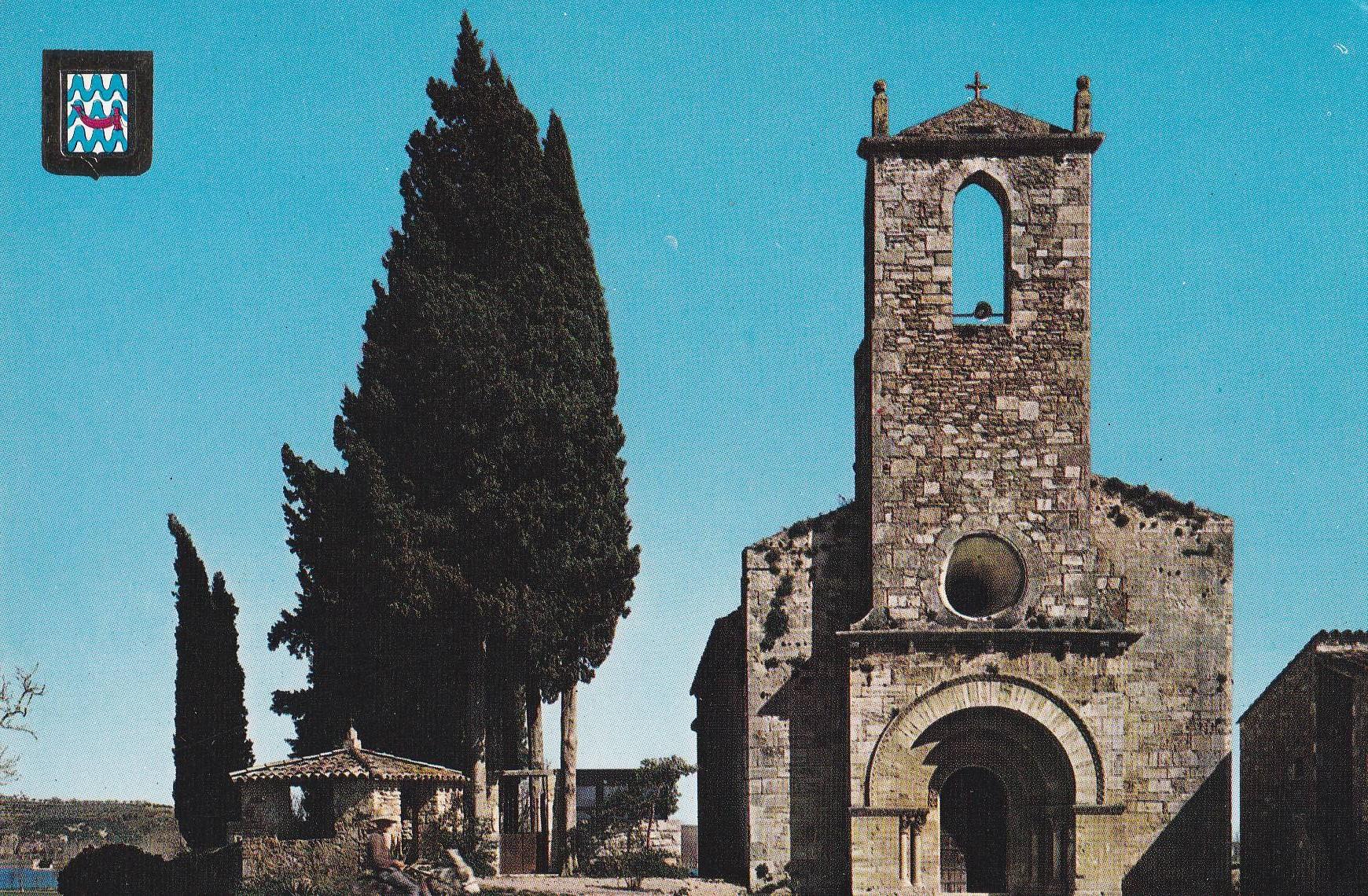 POSTAL B10614: BAÑOLAS: IGLESIA ROMANICA