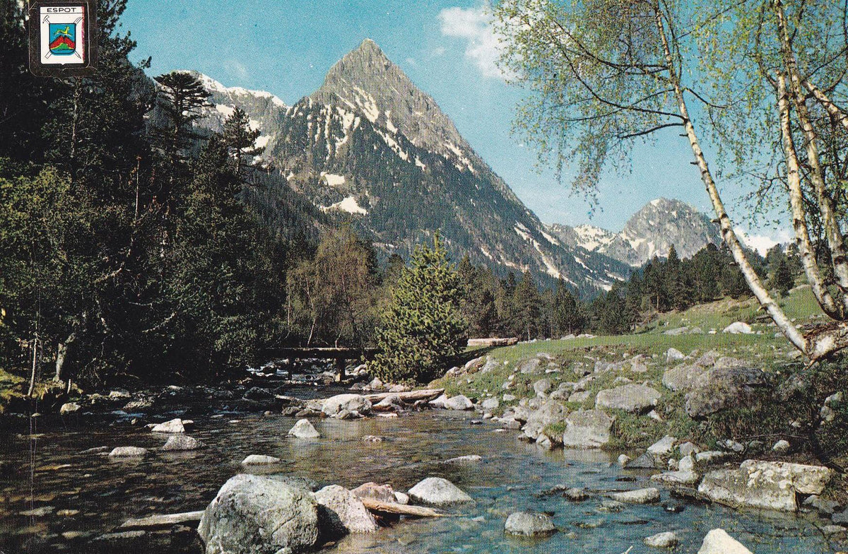 POSTAL B10617: LLEIDA: VALLE DE ESPOT