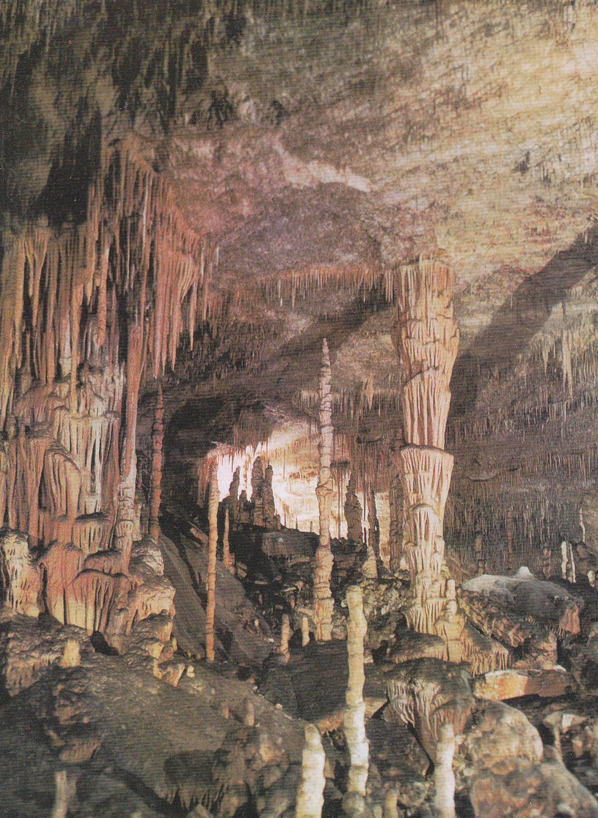POSTAL B10641: MALLORCA: CUEVAS DEL DRACH