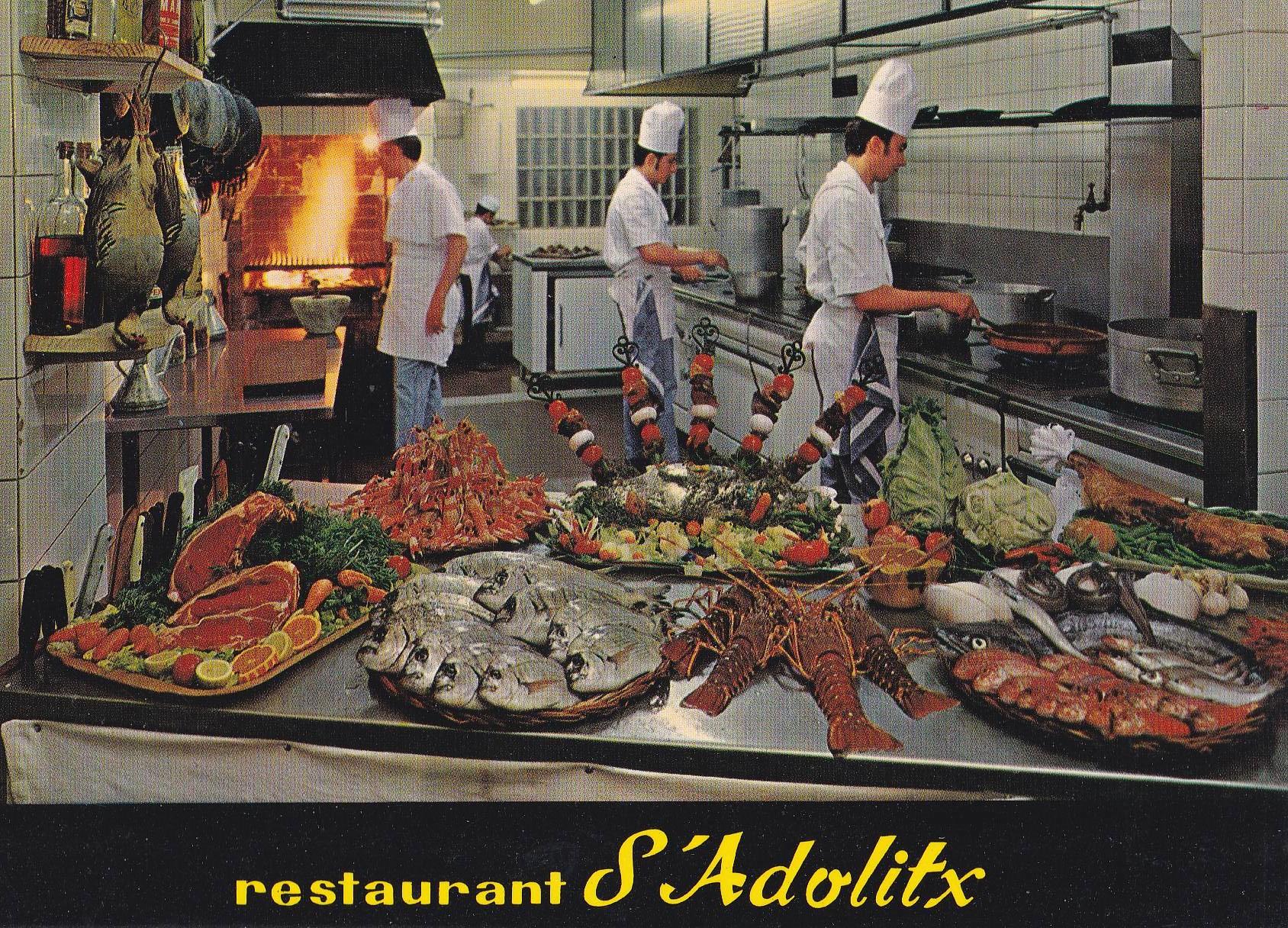 POSTAL B10664: RESTAURANTE S ADOLITX. COSTA BRAVA