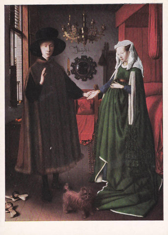POSTAL B10669: JAN VAN EYCK: MATRIMONIO ARNOLFINI