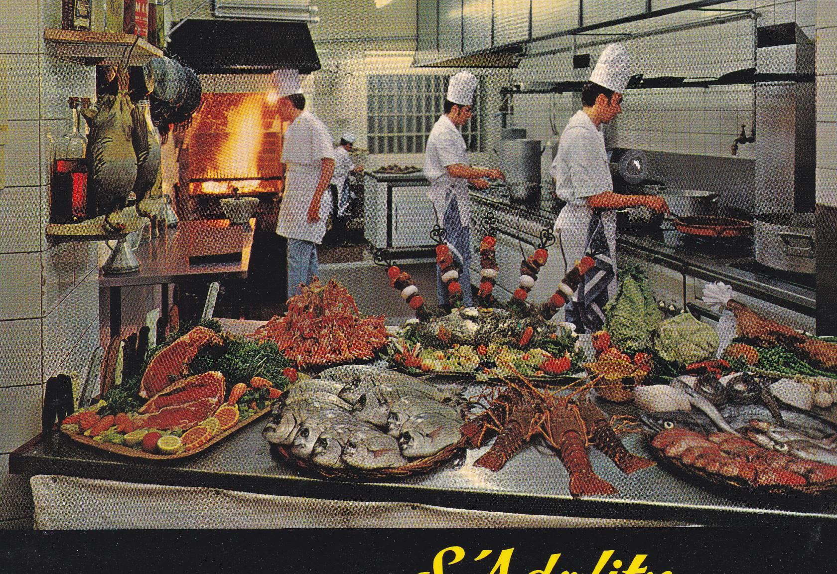 POSTAL B10674: RESTAURANTE S ADOLITX. COSTA BRAVA