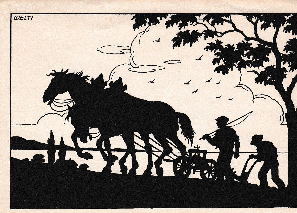 POSTAL B10680: WELTI: LAUSSANE. ILUSTRACION