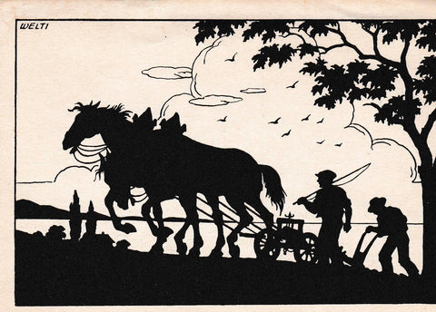 POSTAL B10680: WELTI: LAUSSANE. ILUSTRACION