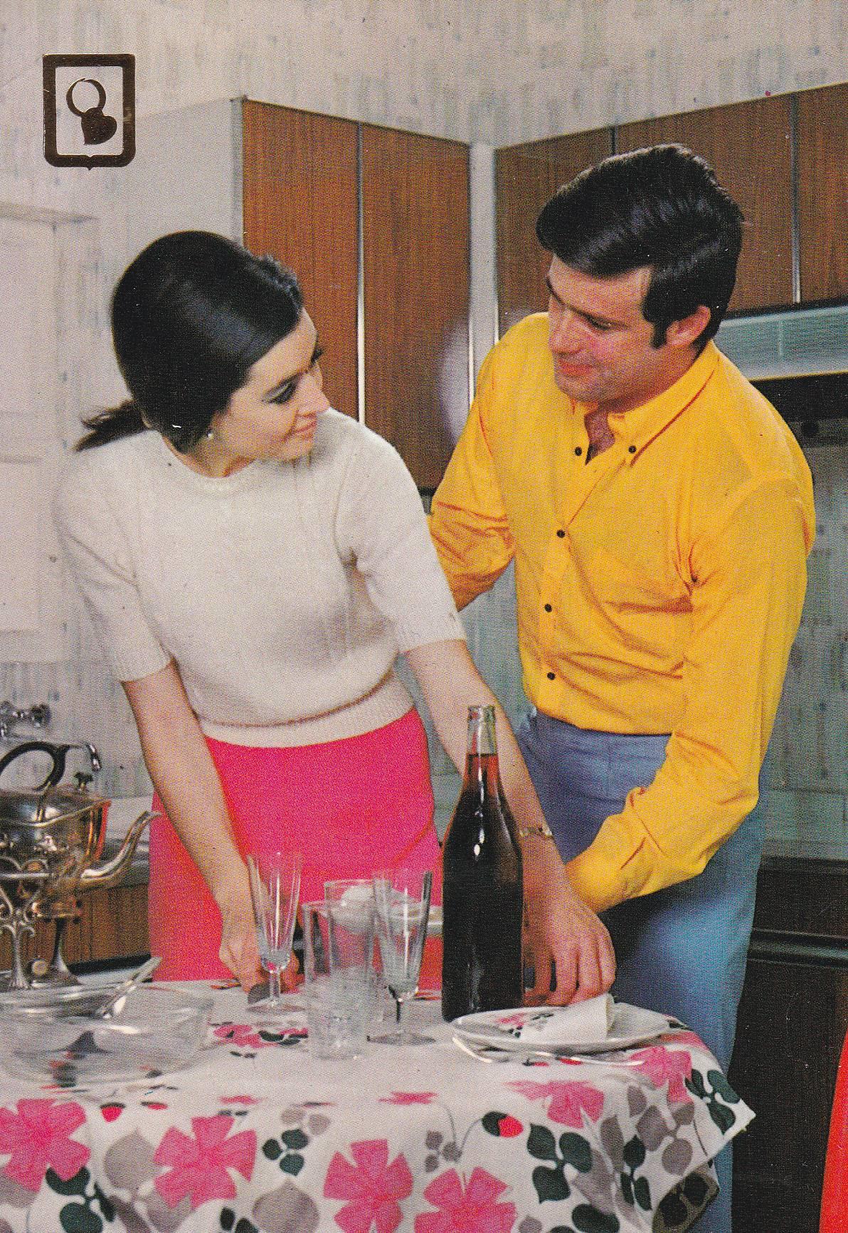 POSTAL B10684: COLECCION DE ENAMORADOS. SERIE 13