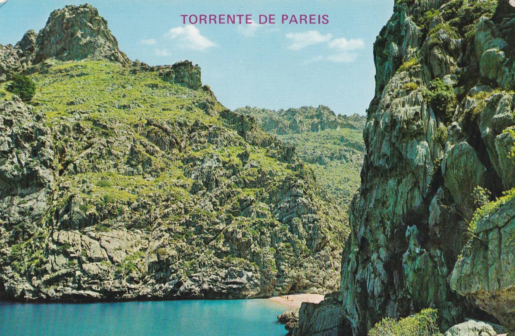 POSTAL B10689: MALLORCA: TORRENTE DE PAREIS