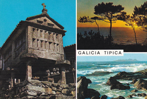 POSTAL B10714: GALICIA: DIVERSOS ASPECTOS