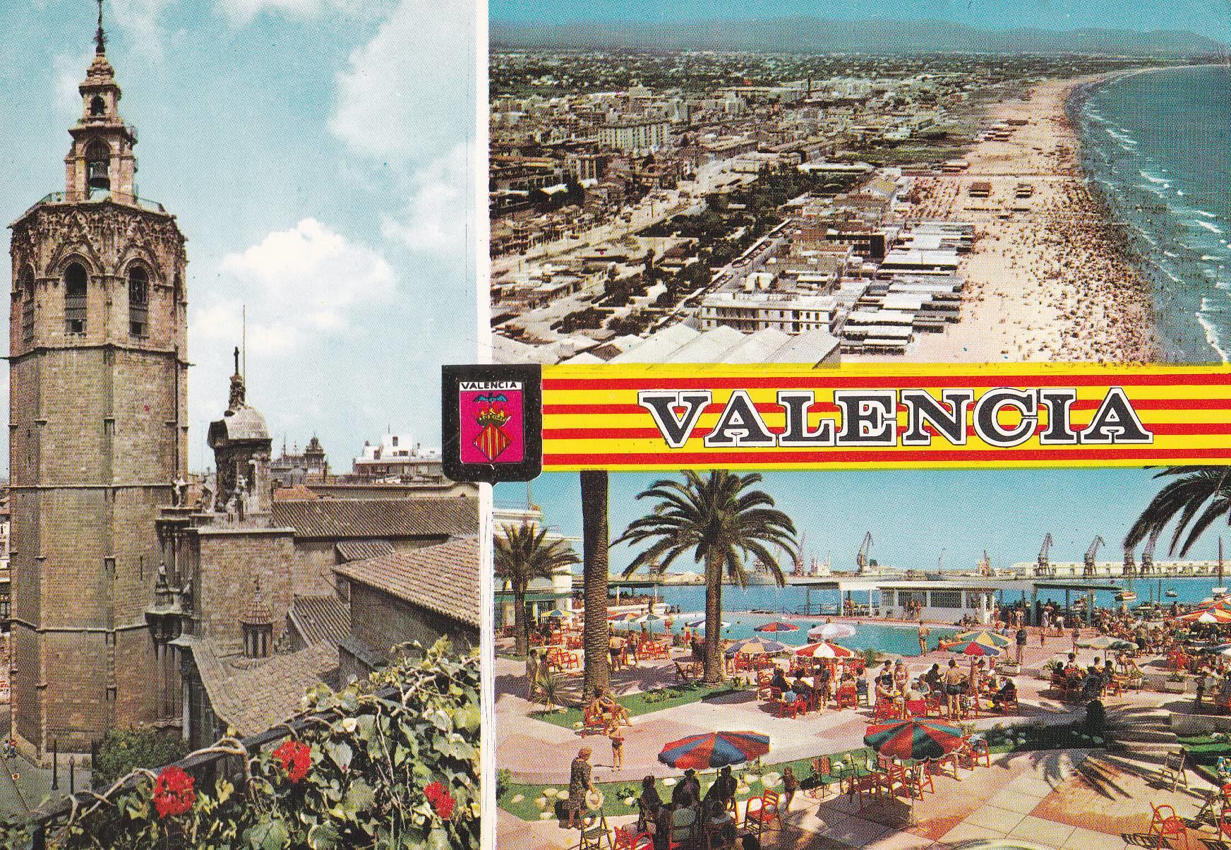 POSTAL B10719: VALENCIA: DIVERSOS ASPECTOS