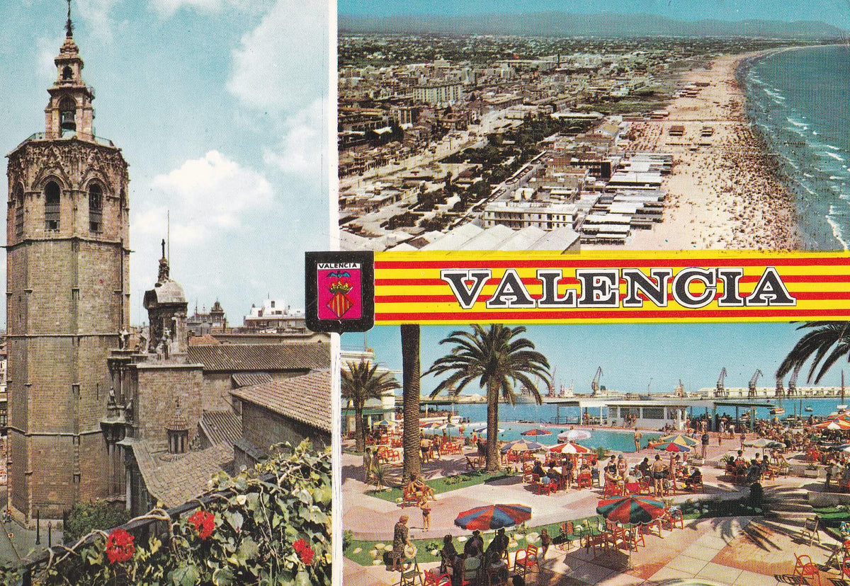 POSTAL B10719: VALENCIA: DIVERSOS ASPECTOS