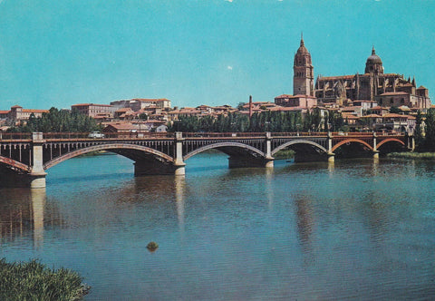 POSTAL B10733: SALAMANCA: RIO TORMES Y CATEDRAL