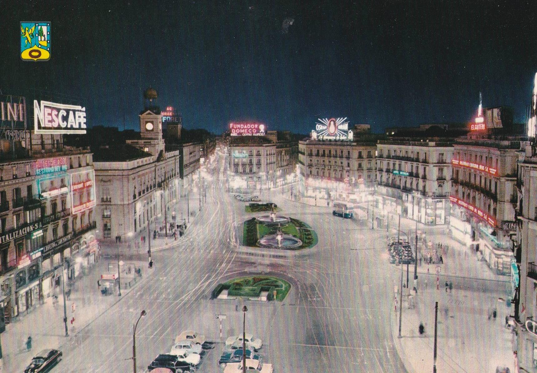 POSTAL B10734: MADRID: PUERTA DEL SOL