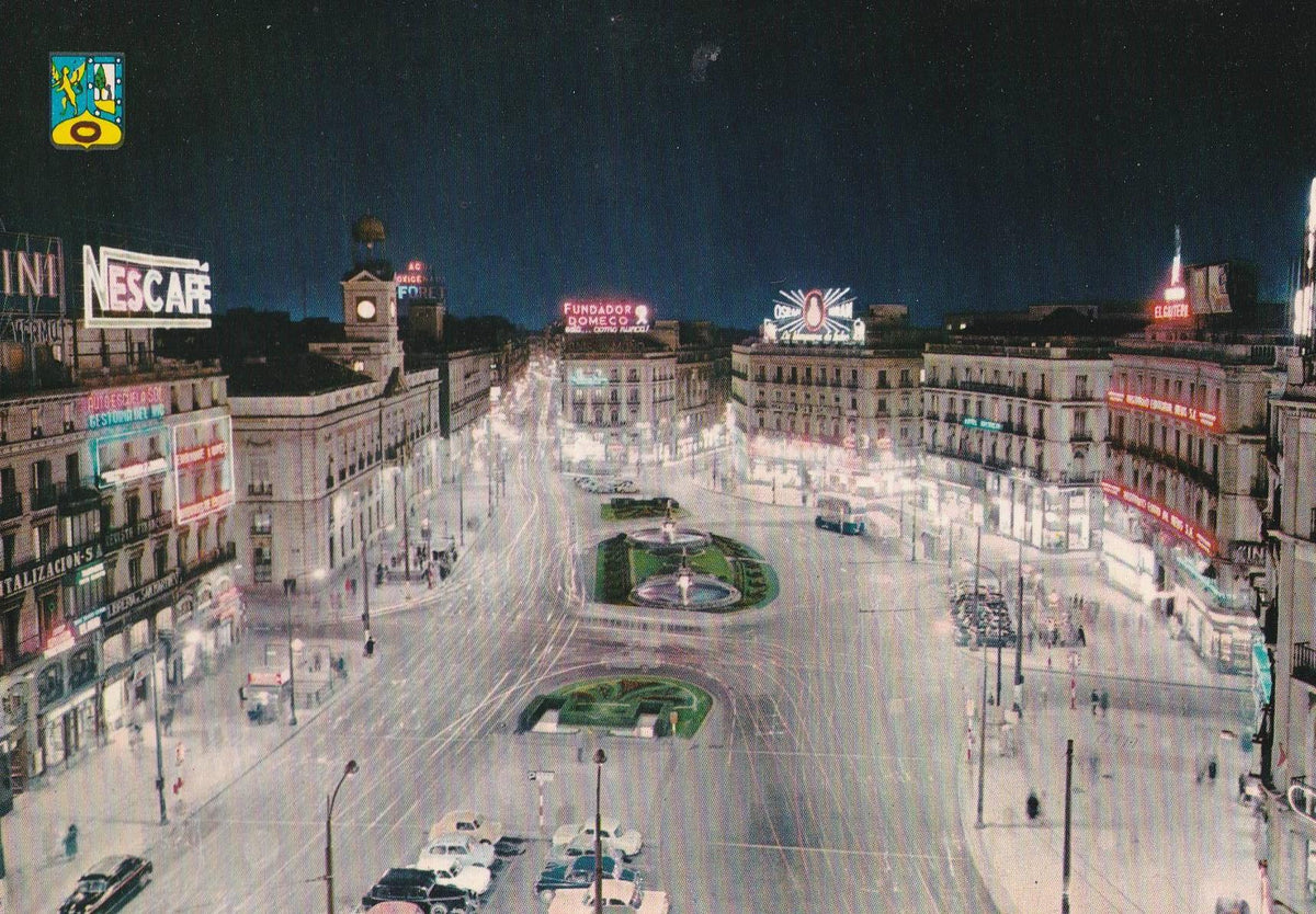 POSTAL B10734: MADRID: PUERTA DEL SOL