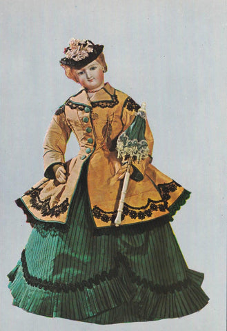 POSTAL B10748: SITGES: COLECCION DE MUÑECAS ANTIGUAS. MUSEO ROMANTICO PROVINCIAL