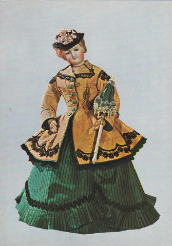 POSTAL B10749: SITGES: COLECCION DE MUÑECAS ANTIGUAS. MUSEO ROMANTICO PROVINCIAL
