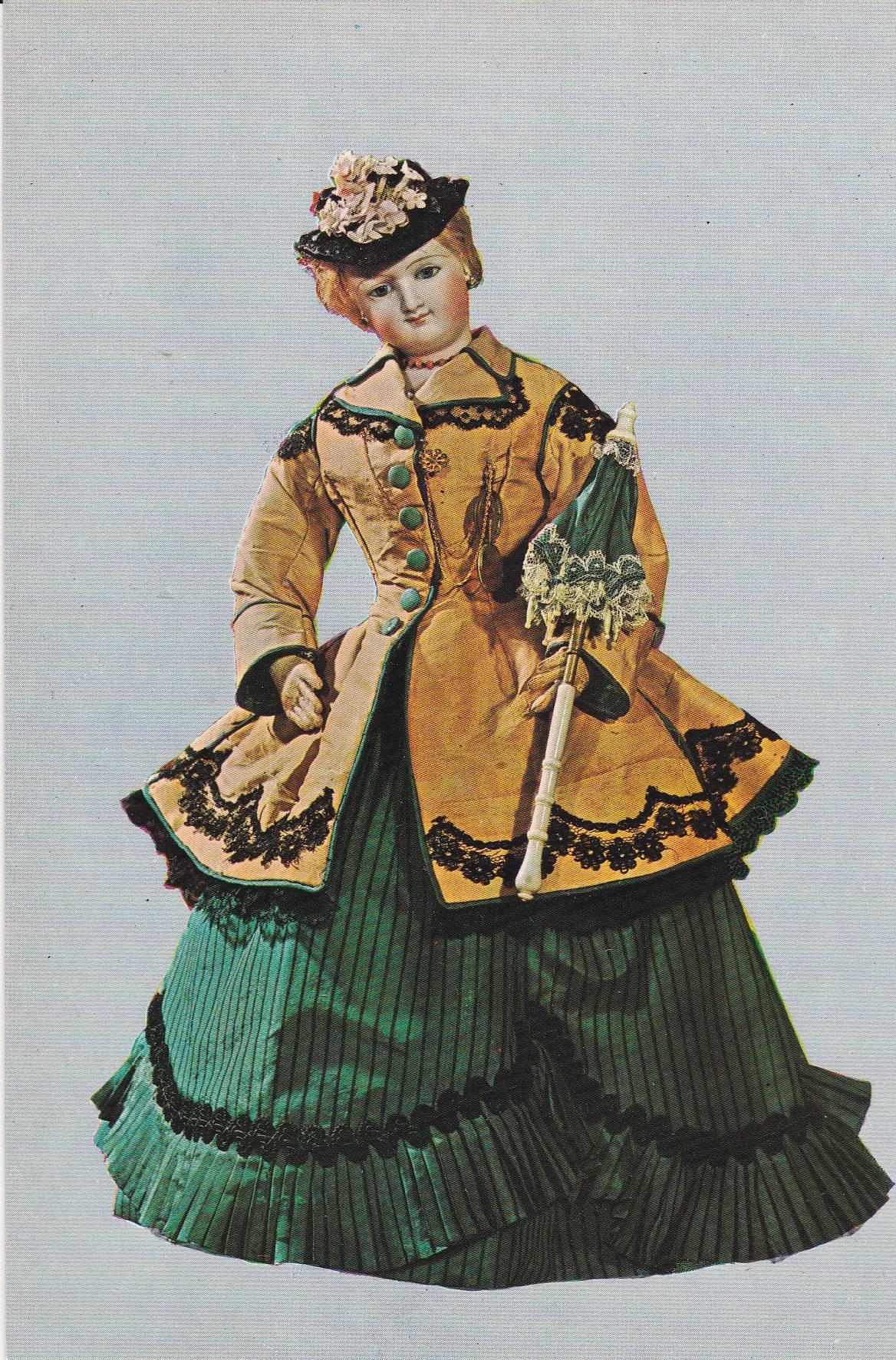 POSTAL B10750: SITGES: COLECCION DE MUÑECAS ANTIGUAS. MUSEO ROMANTICO PROVINCIAL