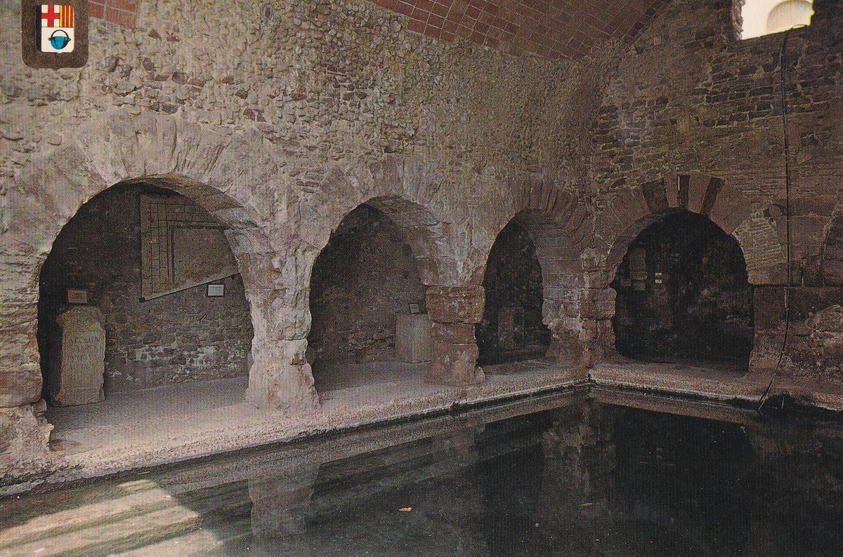 POSTAL B10775: CALDES DE MONTBUI: TERMAS ROMANAS