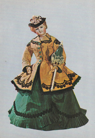 POSTAL B10796: SITGES: COLECCION MUÑECAS ANTIGUAS: MUSEO ROMANTICO