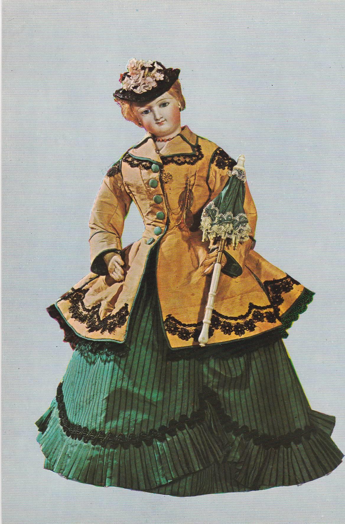 POSTAL B10797: SITGES: COLECCION MUÑECAS ANTIGUAS: MUSEO ROMANTICO