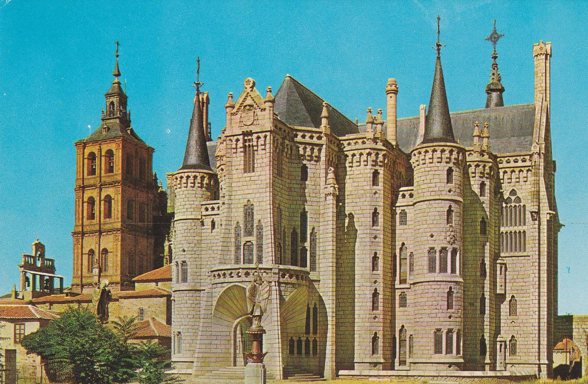 POSTAL B10798: ASTORGA: PALACIO EPISCOPAL