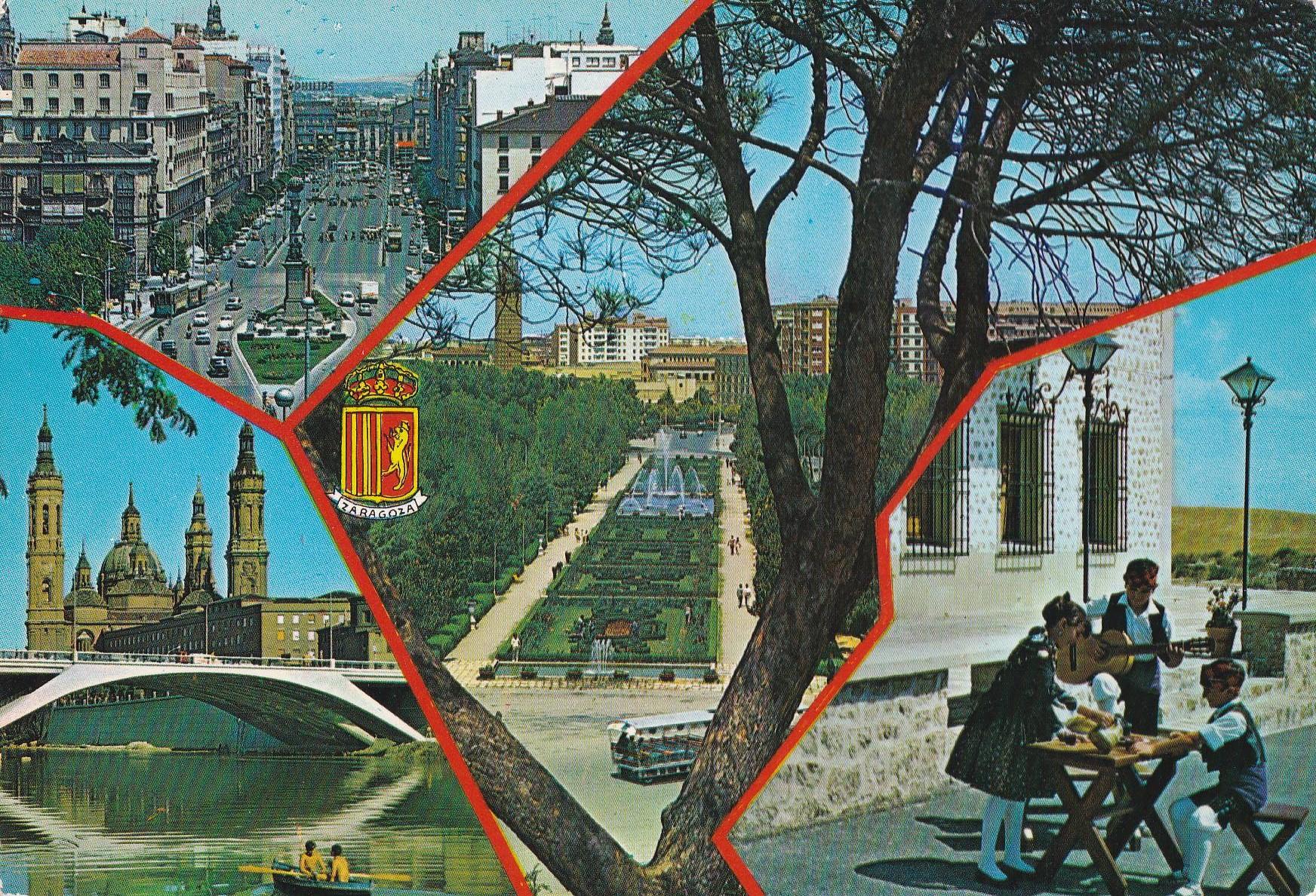 POSTAL B10799: ZARAGOZA: DIVERSOS ASPECTOS