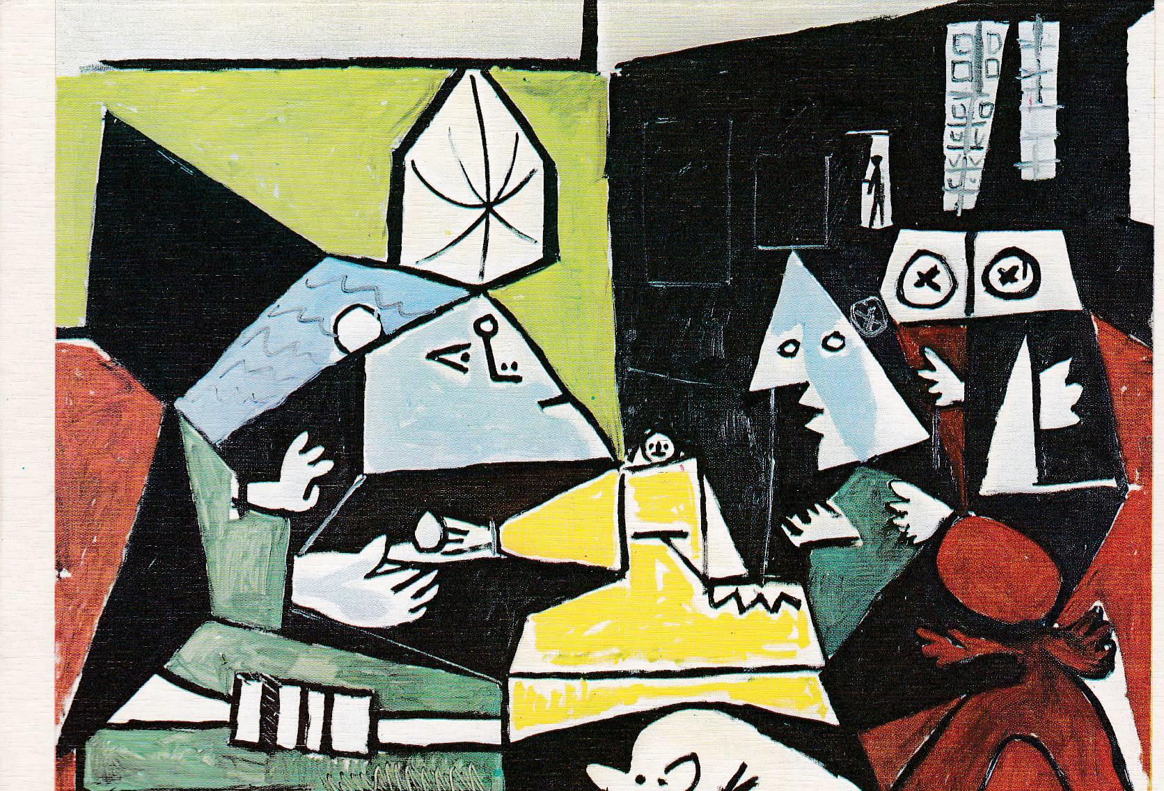 POSTAL B10821: PICASSO: LAS MENINAS. CANNES