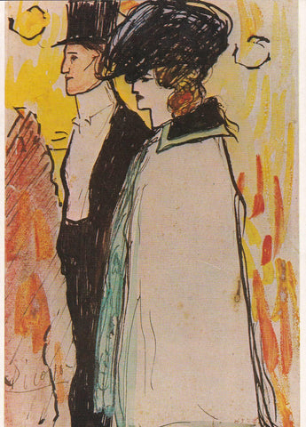 POSTAL B10824: PICASSO: RASTAQUOUERES