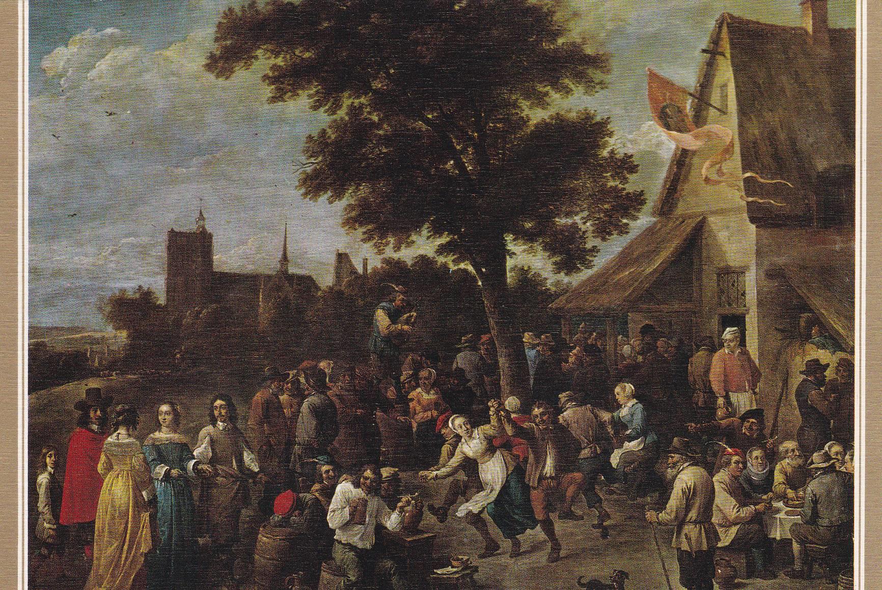 POSTAL B10828: TENIERS II: FIESTA ALDEANA