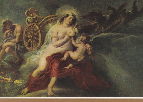 POSTAL B10831: RUBENS: EL NACIMIENTO DE LA VIA LACTEA