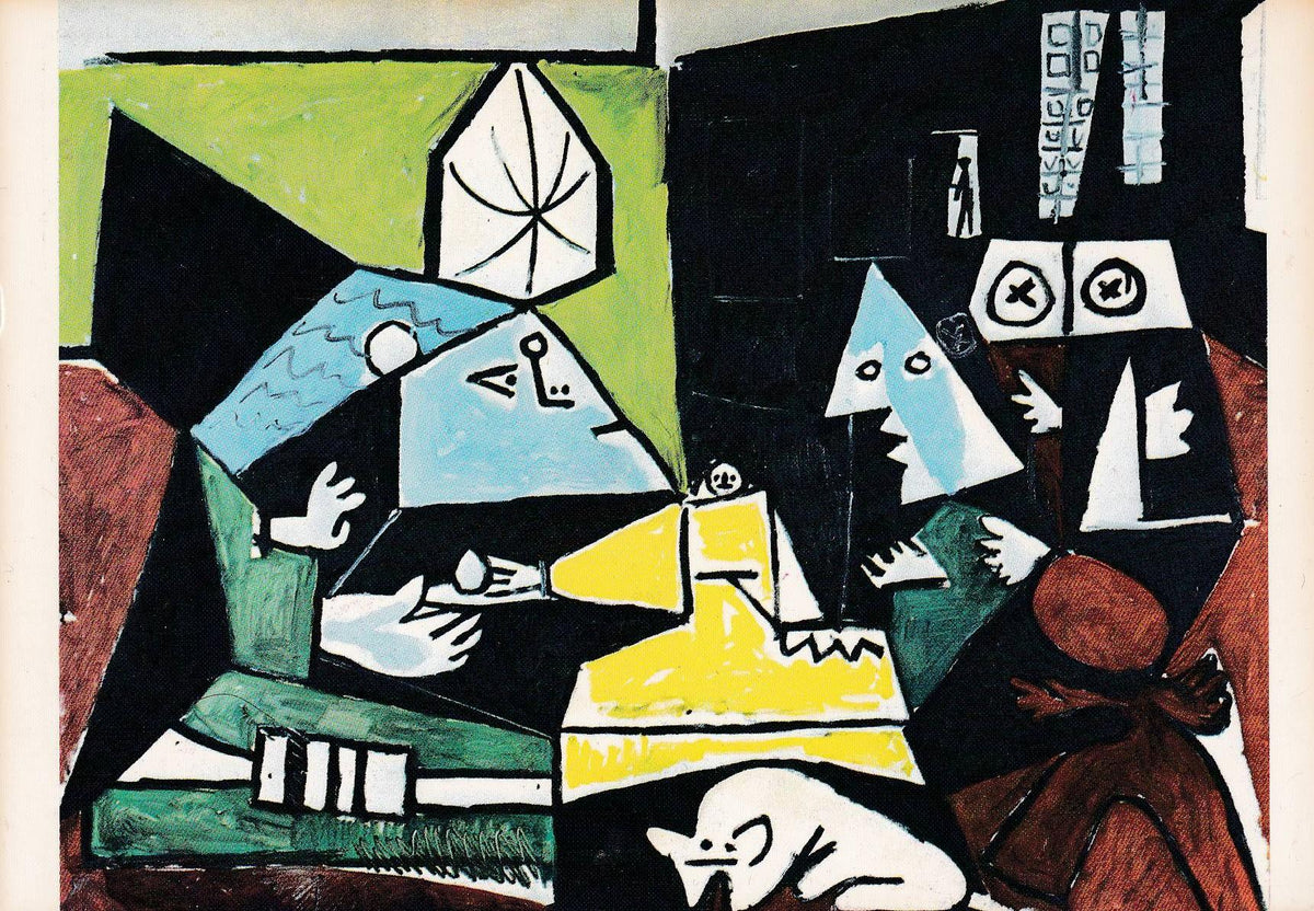 POSTAL B10842: PICASSO: LAS MENINAS