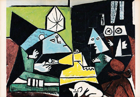 POSTAL B10842: PICASSO: LAS MENINAS