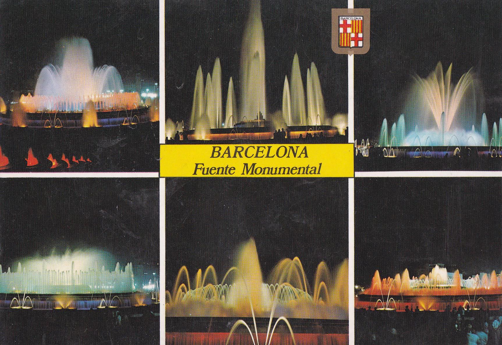 POSTAL B10873: BARCELONA: DIVERSOS ASPECTOS