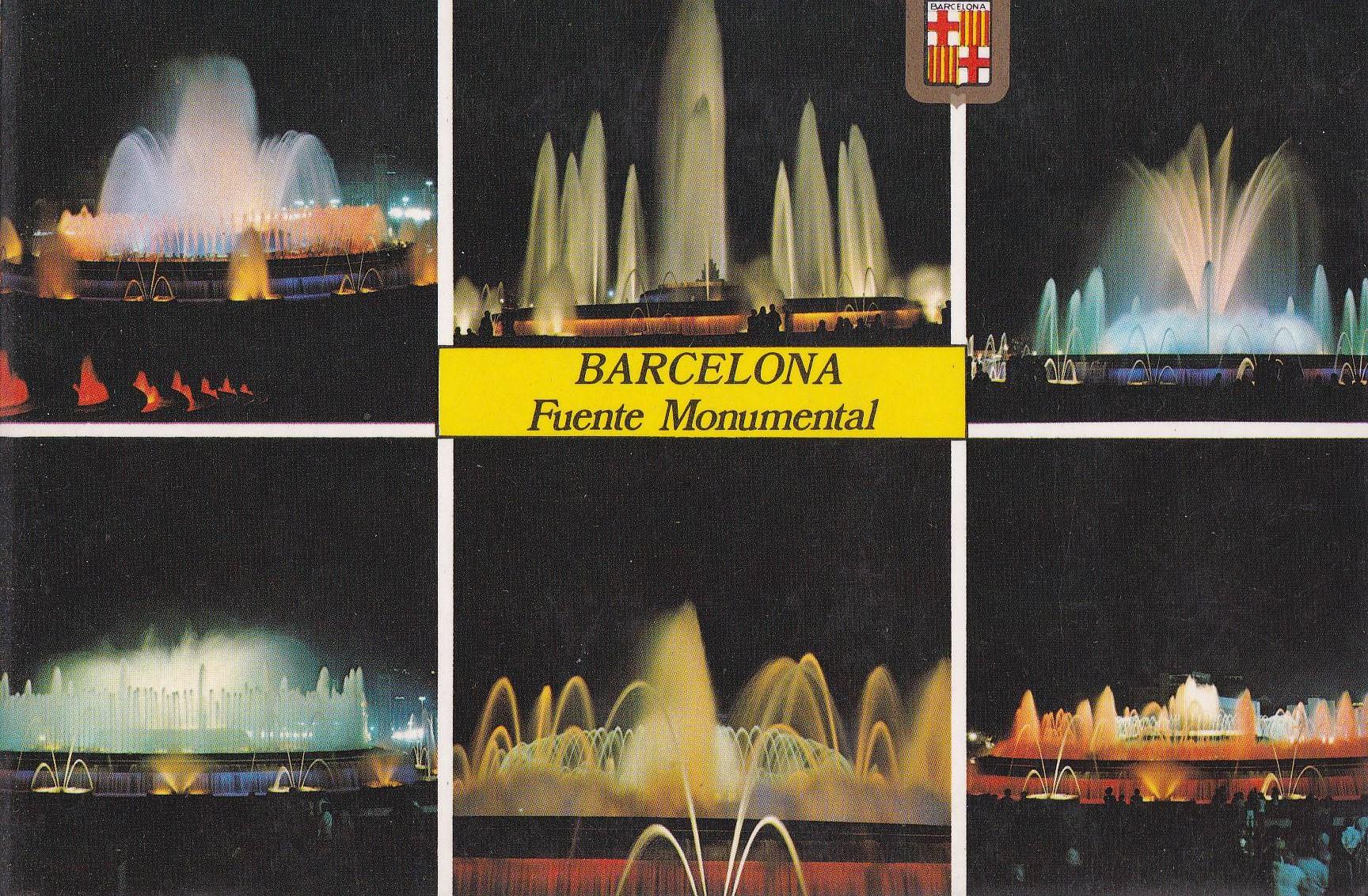 POSTAL B10874: BARCELONA: DIVERSOS ASPECTOS