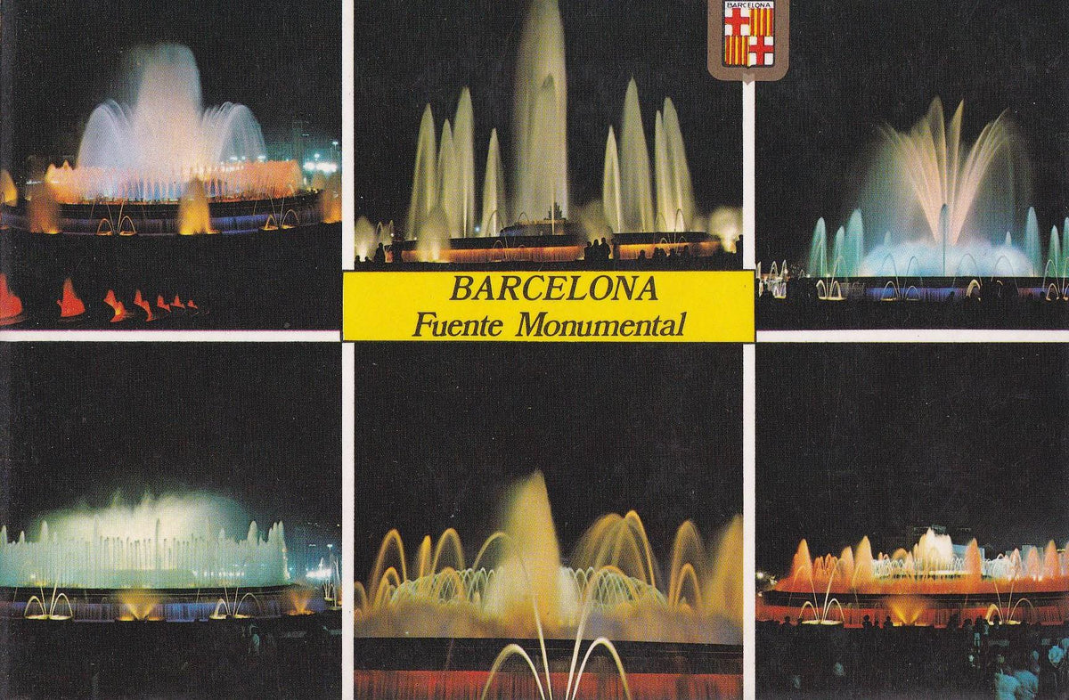 POSTAL B10874: BARCELONA: DIVERSOS ASPECTOS
