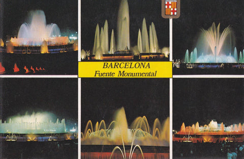 POSTAL B10874: BARCELONA: DIVERSOS ASPECTOS